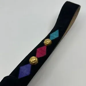 Doncaster | Accessories | Doncaster Black Suede Belt With  display picture 3